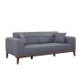 Atelier del Sofa Sofa i fotelja Liones Dark Grey - slika 4