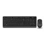 A4 TECH FG1010 FSTYLER Wireless Combo USB YU sivi set - slika 1