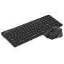 A4 TECH FG2400 AIR2 FSTYLER Wireless Combo USB YU crni set - slika 3