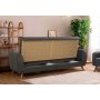 Atelier del Sofa Sofa trosed Hera Anthracite - slika 4