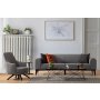 Atelier del Sofa Sofa trosed Kapri 3 Seater Light Grey - slika 2