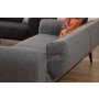 Atelier del Sofa Sofa trosed Kapri 3 Seater Light Grey - slika 3