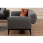 Atelier del Sofa Sofa trosed Kapri 3 Seater Light Grey - slika 4