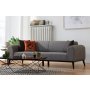 Atelier del Sofa Sofa trosed Kapri 3 Seater Light Grey - slika 1