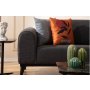 Atelier del Sofa Sofa trosed Kapri 3 Seater Anthracite - slika 3
