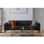 Atelier del Sofa Sofa trosed Kapri 3 Seater Anthracite - slika 1