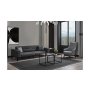 Atelier del Sofa Sofa trosed Bali 3 Seater Anthracite - slika 1