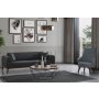 Atelier del Sofa Sofa trosed Cofi 3 Seater Anthracite - slika 1
