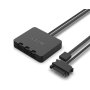 NZXT F140 RGB Duo Twin Pack 140mm ventilator beli RF-D14DF-W1 - slika 4