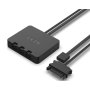 NZXT F120 RGB Duo Triple Pack 120mm ventilator crni RF-D12TF-B1 - slika 4
