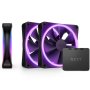 NZXT F120 RGB Duo Triple Pack 120mm ventilator crni RF-D12TF-B1 - slika 1