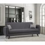 Atelier del Sofa Sofa trosed Alkon Dark Grey - slika 2
