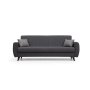 Atelier del Sofa Sofa trosed Alkon Dark Grey - slika 3