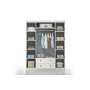 HANAH HOME Ormar Bahar 654 White - slika 4