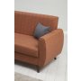 Atelier del Sofa Sofa trosed Alkon Tile Red - slika 3