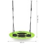 ECO TOYS Dečija baštenska ljuljaška - Zelena - slika 4