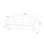 Atelier del Sofa Sofa trosed Terra Grey - slika 5
