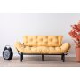 Atelier del Sofa Sofa trosed Nitta Triple Mustard - slika 2