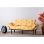 Atelier del Sofa Sofa trosed Nitta Triple Mustard - slika 1