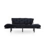 Atelier del Sofa Sofa trosed Nitta Triple Black - slika 5