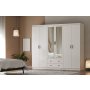 HANAH HOME Ormar Lavinia 1056 White - slika 2
