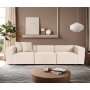 Atelier del Sofa Sofa trosed Lora 3 Seater Peach - slika 1