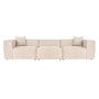 Atelier del Sofa Sofa trosed Lora 3 Seater Cream - slika 3