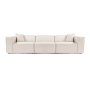 Atelier del Sofa Sofa trosed Lora 3 Seater Light Brown - slika 3