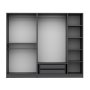 HANAH HOME Ormar Kale 210 Anthracite v2 - slika 5