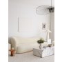 Atelier del Sofa Sofa trosed Slon 3 Seater White - slika 1
