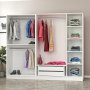 HANAH HOME Ormar Kale 210 White v2 - slika 4