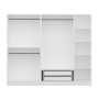 HANAH HOME Ormar Kale 210 White v2 - slika 5