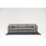 Atelier del Sofa Sofa trosed Mottona 3 Seat Sofa Light Grey - slika 2