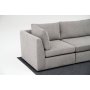 Atelier del Sofa Sofa trosed Mottona 3 Seat Sofa Light Grey - slika 5