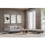 Atelier del Sofa Sofa trosed Eti Black 3 Seater Grey - slika 2