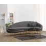 Atelier del Sofa Sofa trosed Eses Dark Grey - slika 2