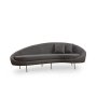 Atelier del Sofa Sofa trosed Eses Dark Grey - slika 4