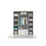 HANAH HOME Ormar Bahar 604 White - slika 4