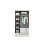 HANAH HOME Ormar Bahar 653 White - slika 4