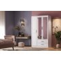 HANAH HOME Ormar Henna 1713 White - slika 2