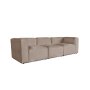 Atelier del Sofa Sofa trosed More Pars (M2 M1 M2) Cappucino - slika 3
