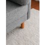 Atelier del Sofa Sofa trosed Nordi 3 Seater Wood Grey - slika 5