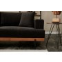 Atelier del Sofa Sofa trosed Liva Anthracite Copper - slika 3