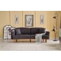 Atelier del Sofa Sofa trosed Rens Anthracite - slika 1