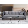 Atelier del Sofa Sofa trosed Trendy Dark Grey - slika 1