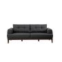 Atelier del Sofa Sofa trosed Vina 3 Anthracite Walnut - slika 4