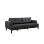 Atelier del Sofa Sofa trosed Vina 3 Anthracite Walnut - slika 5