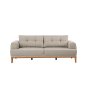 Atelier del Sofa Sofa trosed Vina 3 Cream Atlantic Pine - slika 4