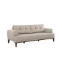 Atelier del Sofa Sofa trosed Vina 3 Cream Walnut - slika 5