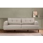Atelier del Sofa Sofa trosed Vina 3 Cream Walnut - slika 1